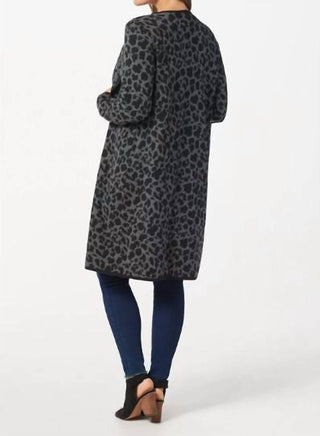 Vince Camuto - Cheetah Print Open Front Cardigan