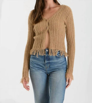 Blu Pepper - Fringe Cradigan