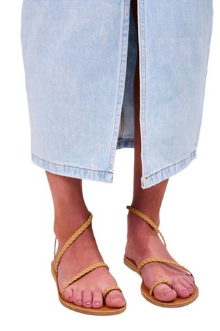 Ancient Greek Sandals - Women's Eleftheria Nappa Leather Sandals