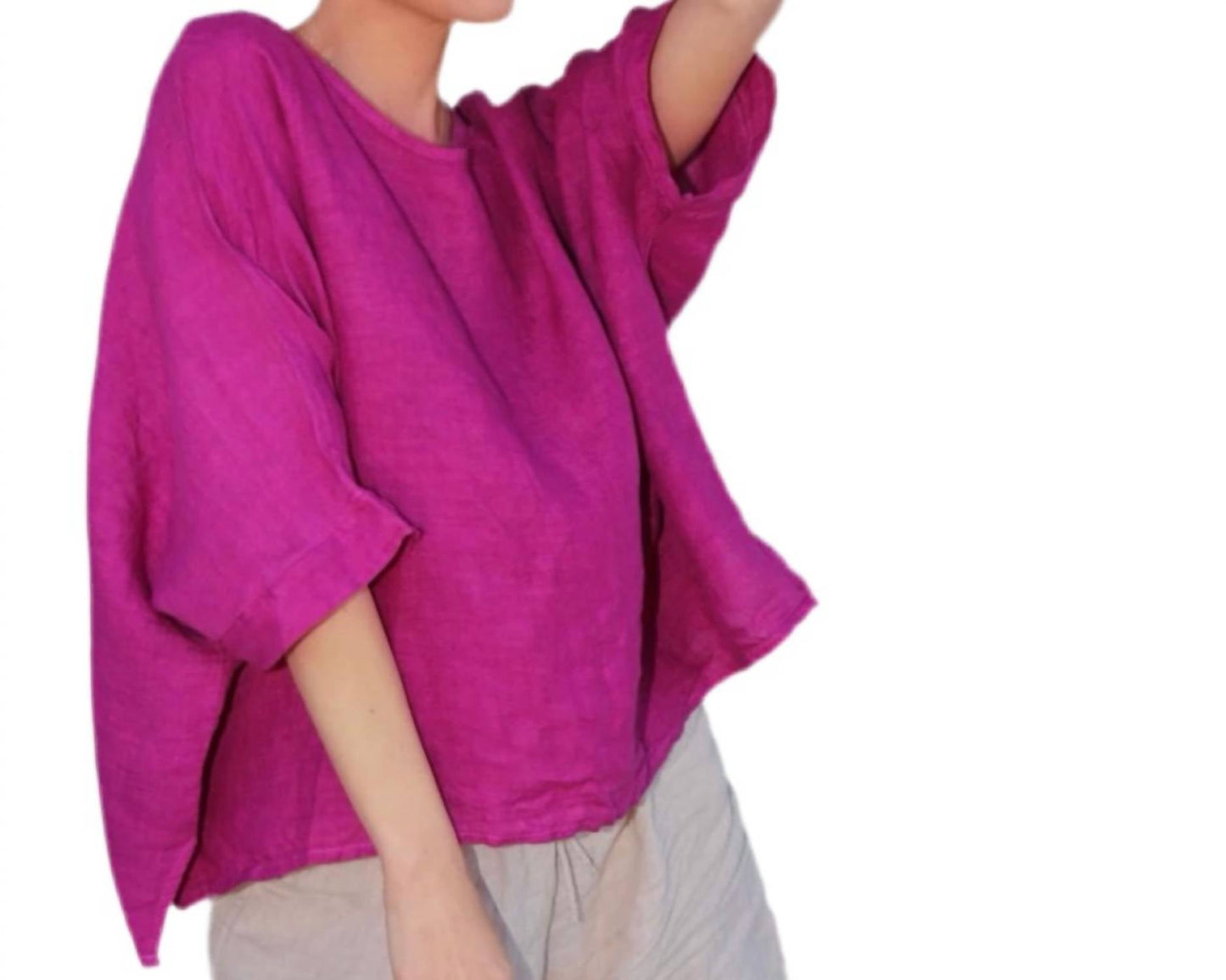 Gigi Moda - Lucia Linen Blouse