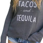 Wooden Ships - Tacos & Tequila Cropped Crewneck Sweater