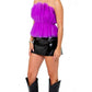 Buddylove - GISELLE PLEATED STRAPLESS TOP