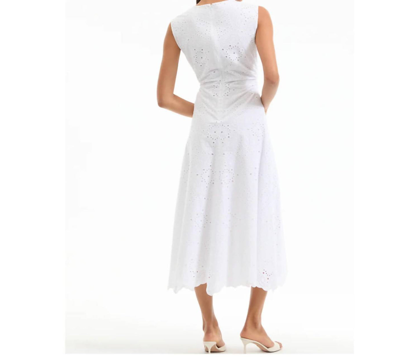 Veronica Beard - Aven Eyelet Midi Dress
