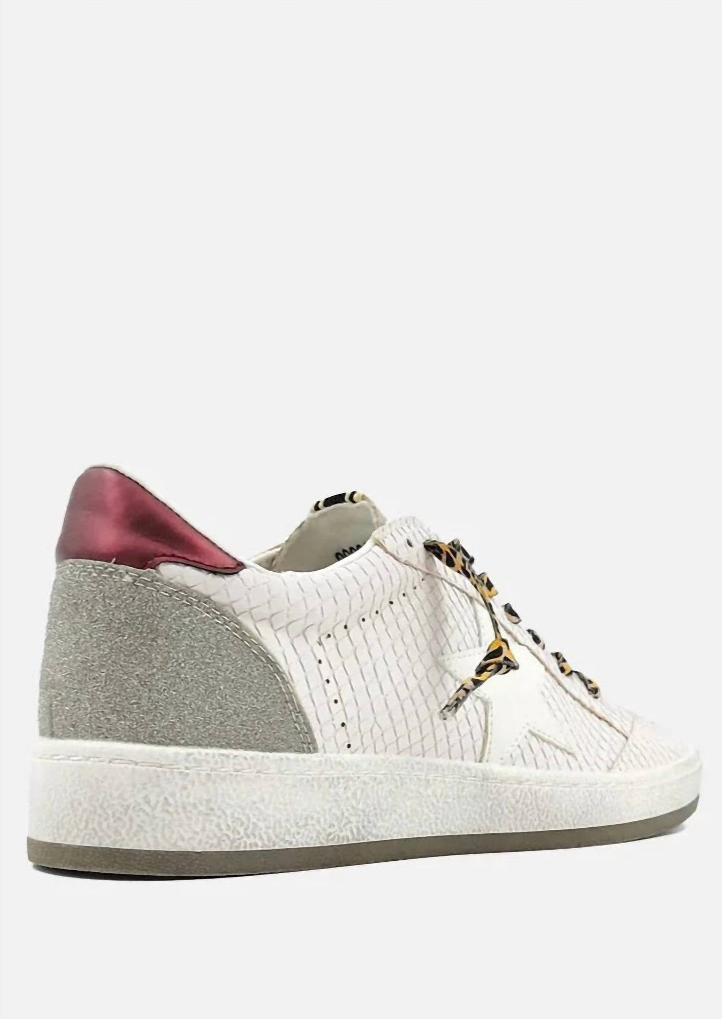 Shu Shop - Women's Embossed Star Sneaker