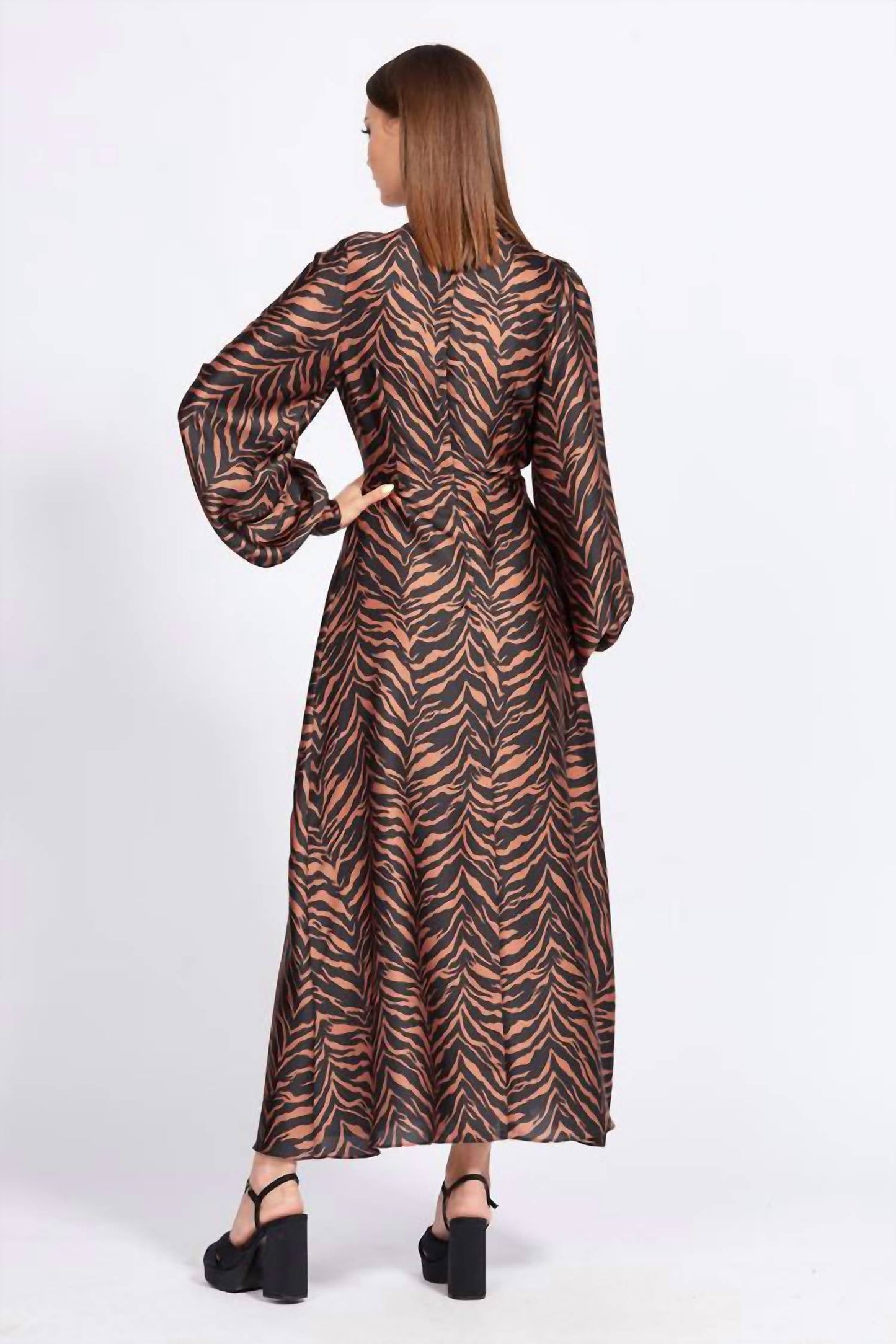 Eola - Satin Maxi Dress