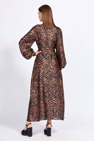 Eola - Satin Maxi Dress