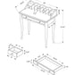 Computer Desk for Home Office with Storage Drawers