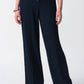 Joseph Ribkoff - Seersucker Wide Leg Pull-On Pants