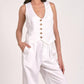 Elan - Linen Vest
