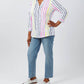 E.L.I. - Cece 3/4 Sleeve Shirt Jacket