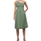 Nation Ltd - Connie One Shoulder Smocked Dress