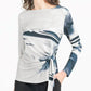 Clara Sunwoo - Side Tie Waist Top - Misty Petals