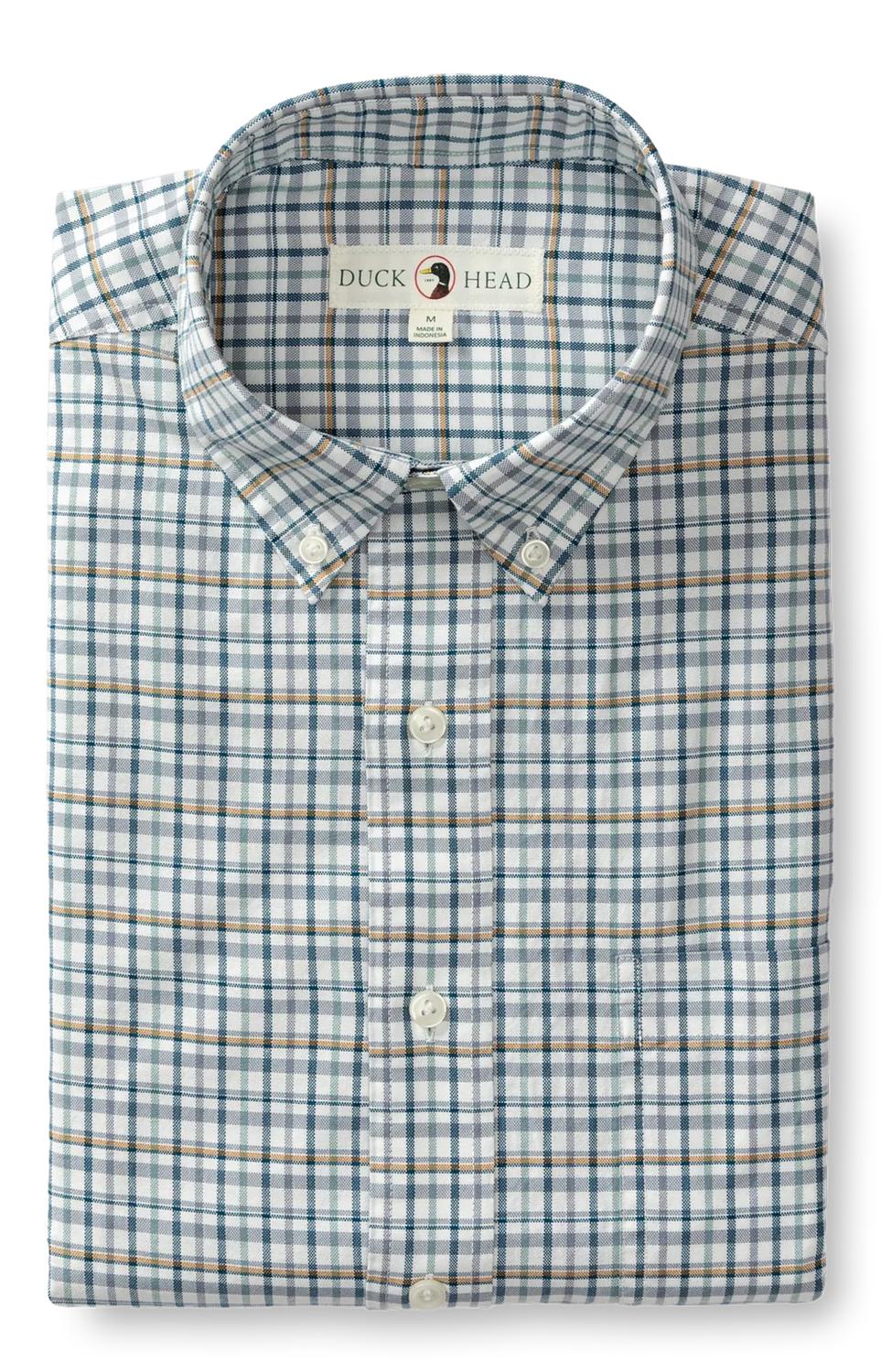 Duck Head - Cotton Oxford Sport Dafton Plaid Shirt