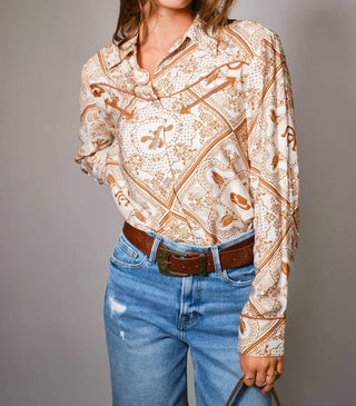 Blue B - Western Button-up Shirt