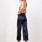 Avenue Montaigne - Alex Satin Wide Leg Pants