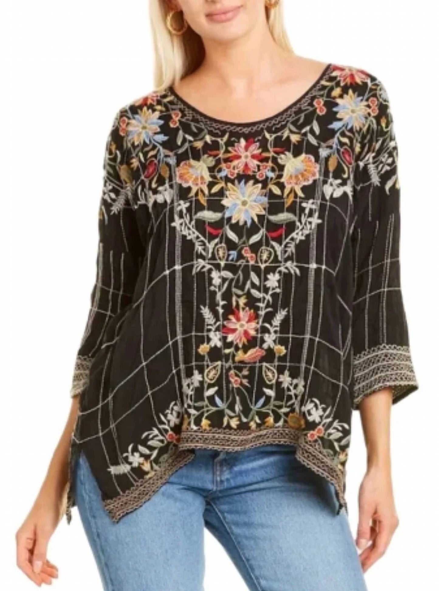 Johnny Was - Embroidered Sienna Blouse