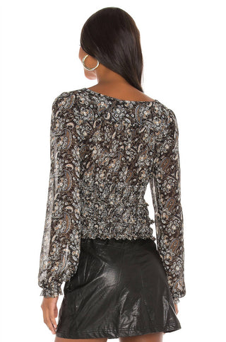 Free People - Lolita Peasant Blouse Top