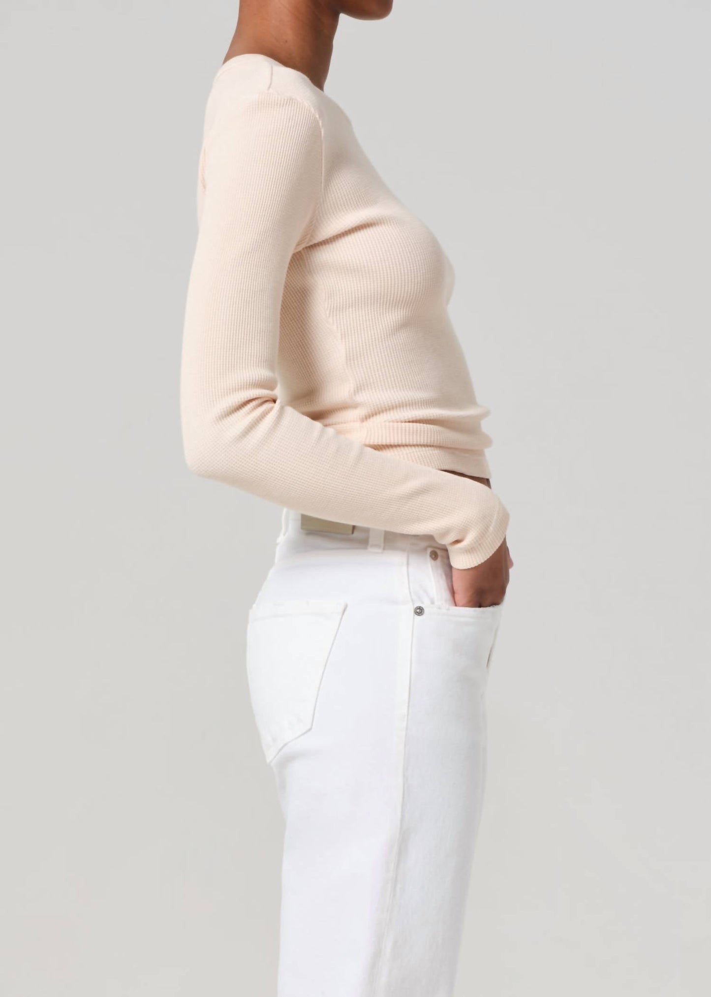 Citizens Of Humanity - Pilar Crewneck Long Sleeve Top