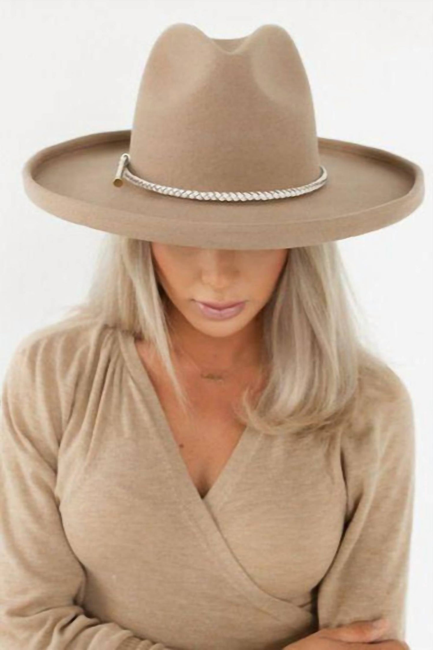Gigi Pip - Women's Cara Loren Pencil Brim Fedora Hat