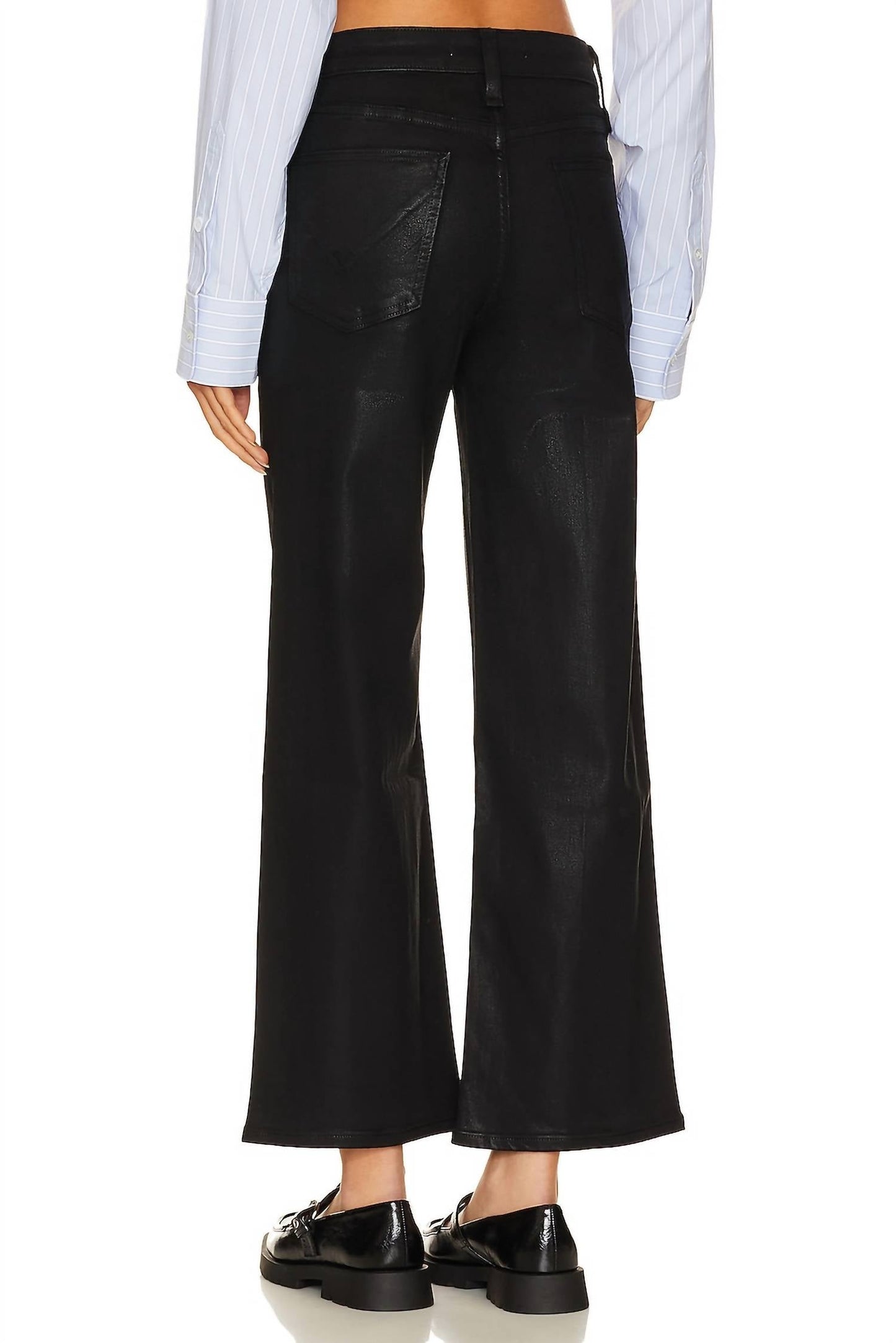 Hudson - Rosie High-rise Wide Leg Ankle Jean