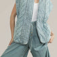 Aaron & Amber - Denim Quilted Vest