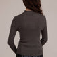 Lucy Paris - Susanna Mock Neck Top