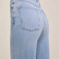 Warp + Weft - Nce Relaxed Wide Leg Knit Jeans