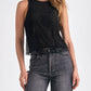 Elan - METALLIC MESH TANK TOP