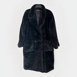 Joujou - Juniors Faux Fur Double Breasted Coat