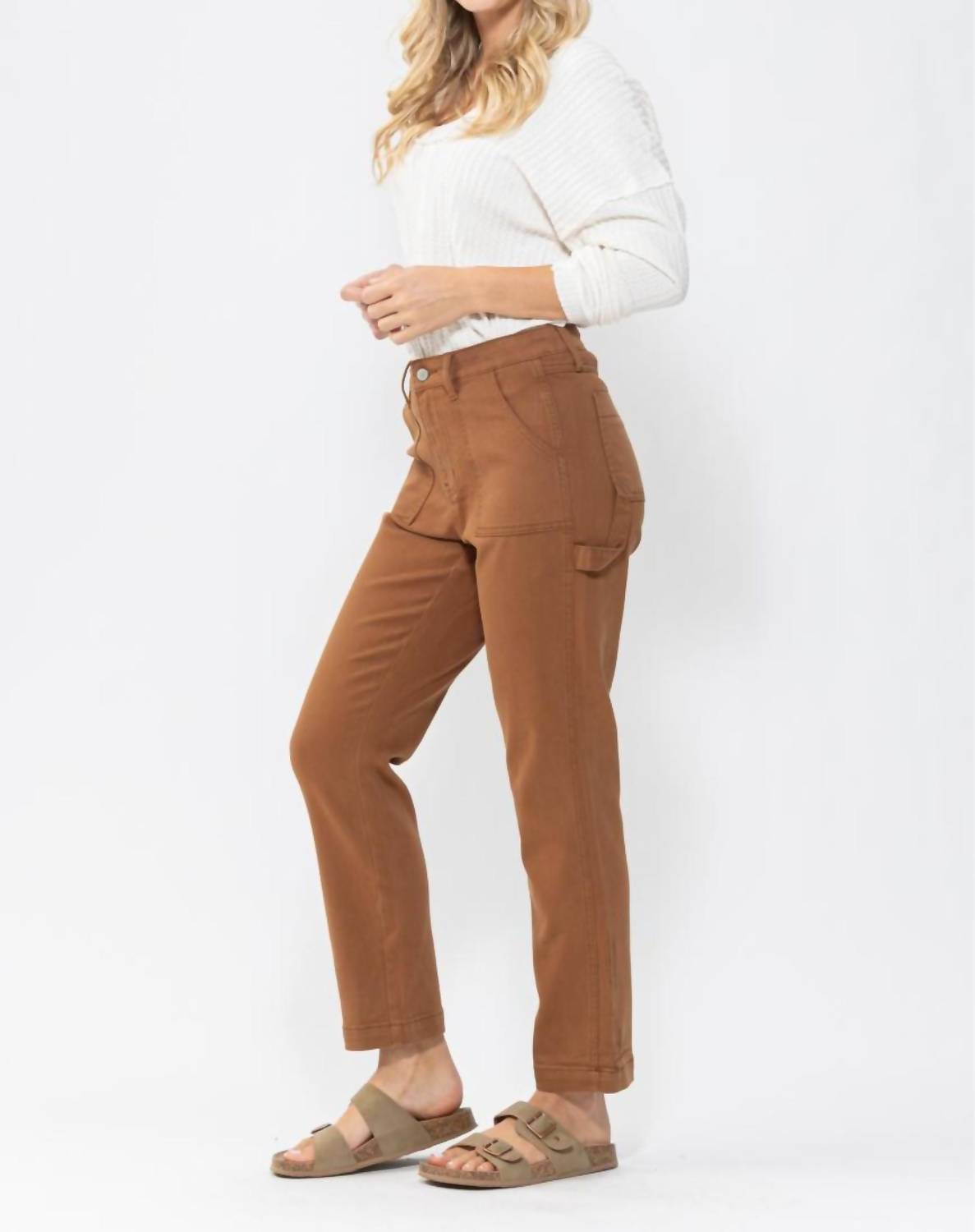 Judy Blue - High Waist Utility Slim Fit Jeans