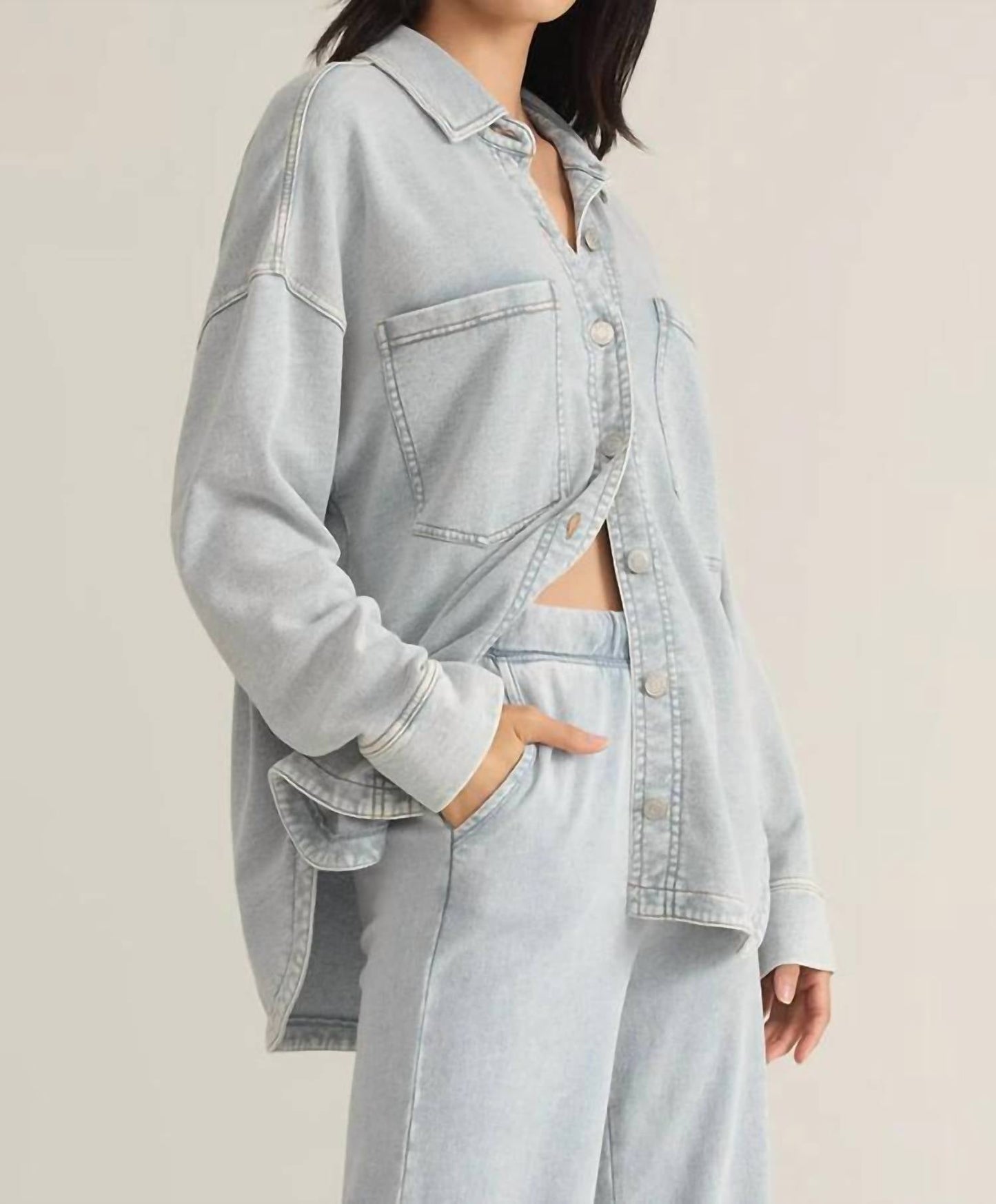 Z Supply - All Day Knit Denim Jacket