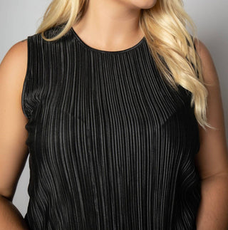 Good American - Always Fits Plissé Shell Tank