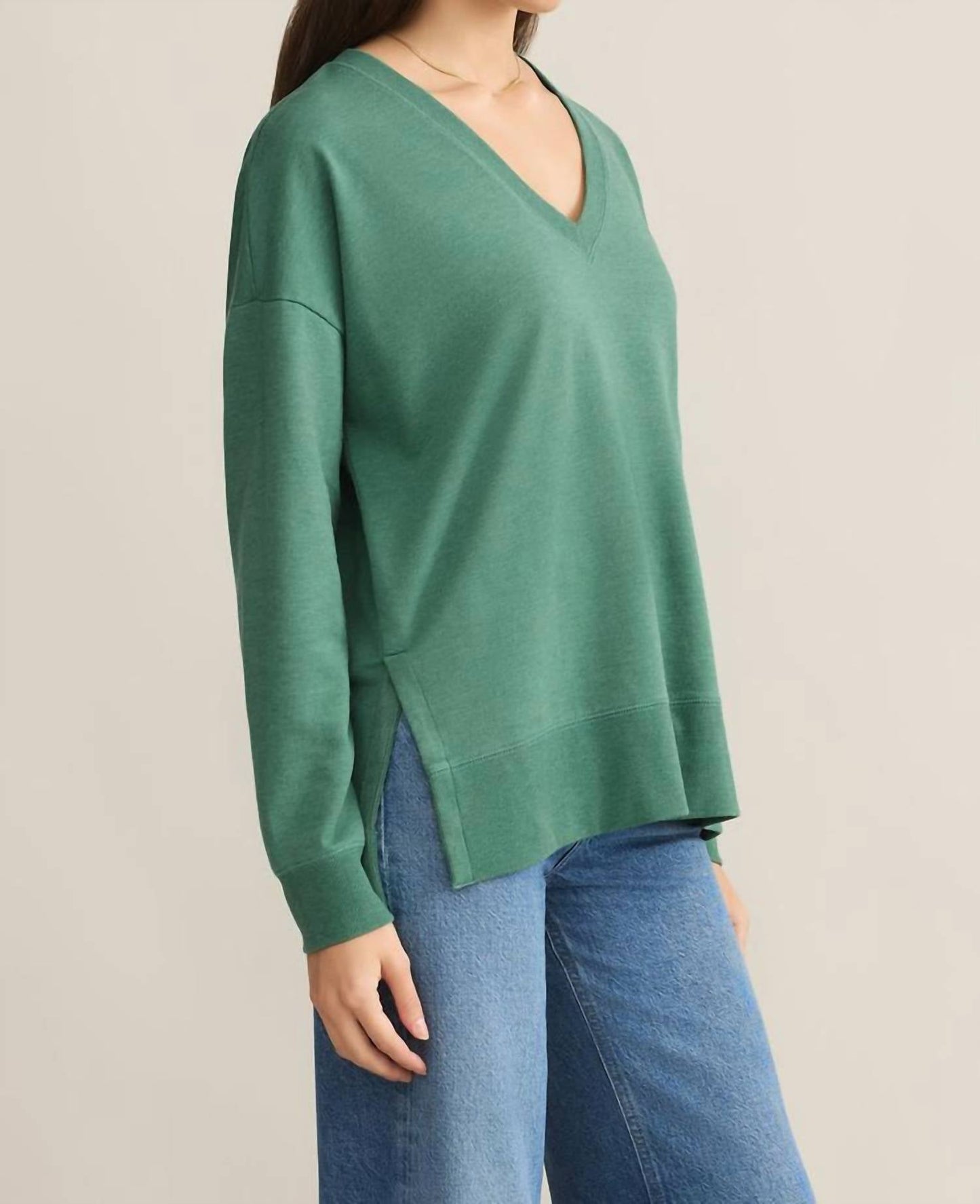 Z Supply - Modern V-neck Weekender Sweatshirt