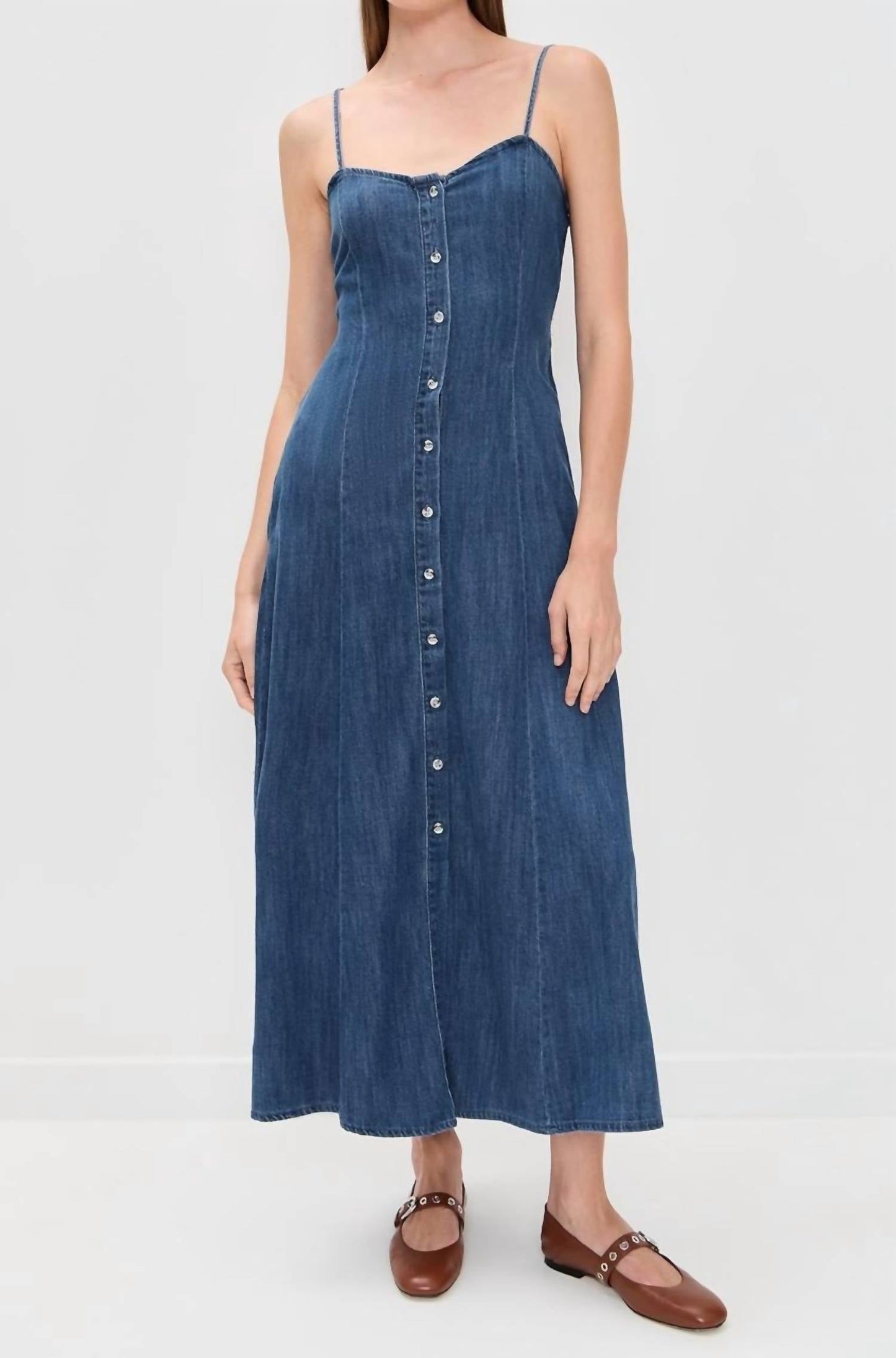 Z Supply - Angel Eyes Midi Denim Dress
