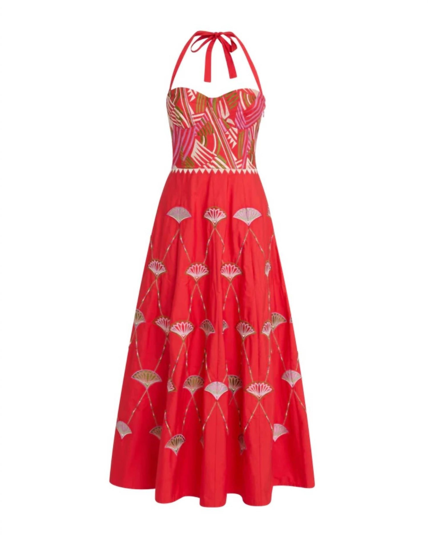 Emporio Sirenuse - Lotty Japanese Peacock Dress