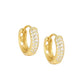 Livie Jewelry - Aria Huggie Hoop Earrings