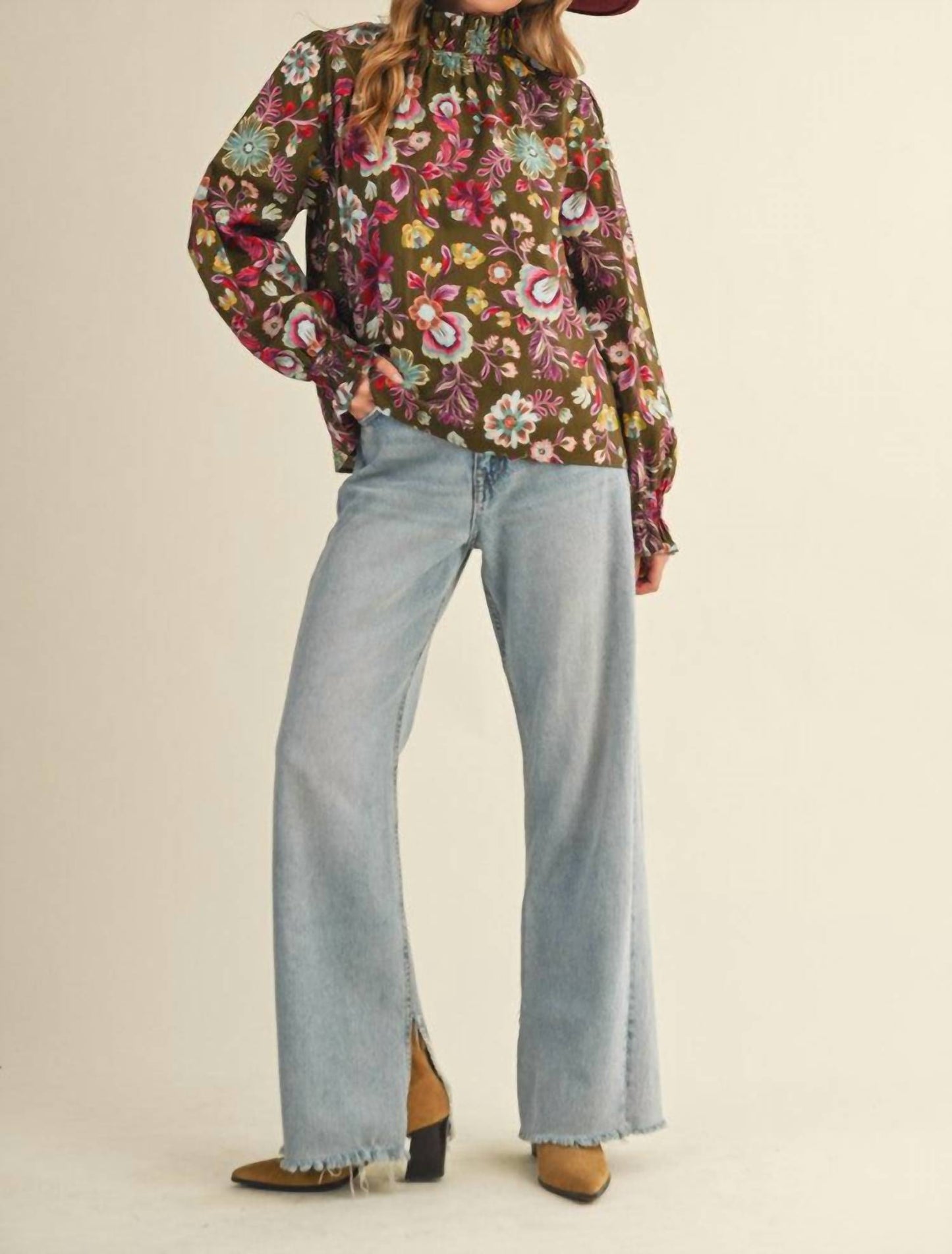 &Merci - Say It With Flowers Top