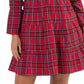 Sail To Sable - Yuletide Plaid Dress