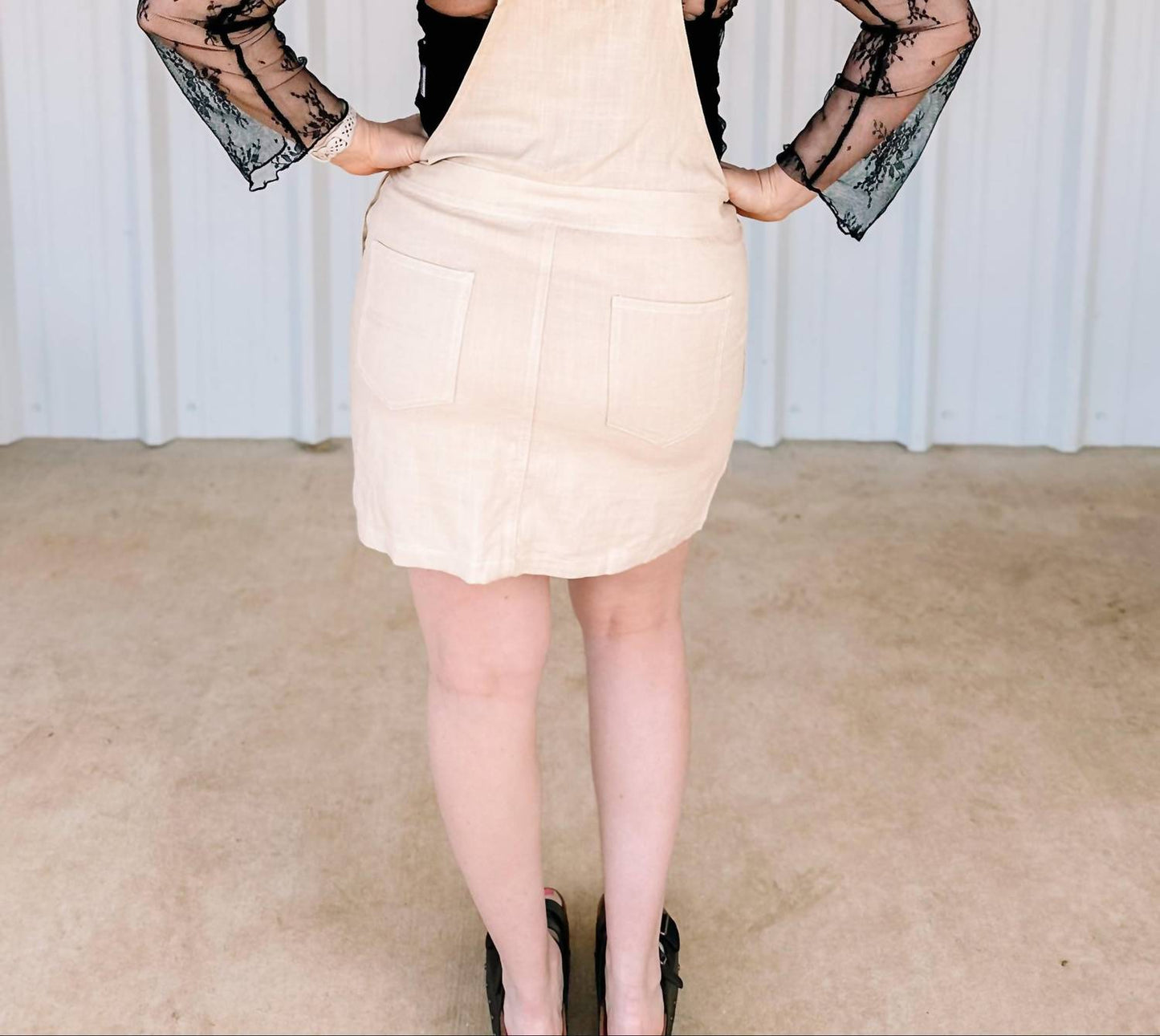 Aapparella - Overall Mini Dress