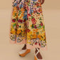 Farm Rio - Garden Terrace Midi Skirt