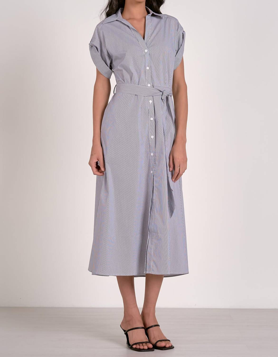 Elan - Lila Shirt Midi Dress