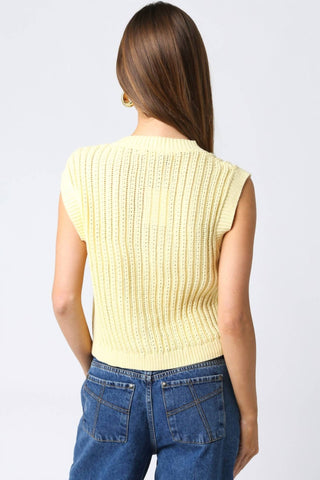 Olivaceous - Eliza Sweater Vest