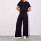 Apricot - Pinstripe 2 Pleat Trousers Pants