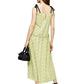 Topshop - Floral Print Sleeveless Midi Dress
