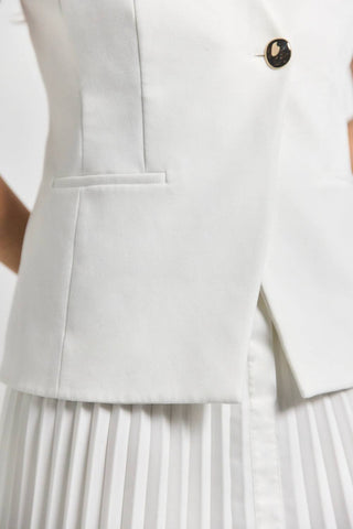Derek Lam 10 Crosby - Lauren Mixed Media Dress