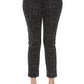 Joseph Ribkoff - Chevron Jacquard Knit Slim Pant