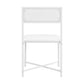 TOPMAX Modern Compact 63-inch 5-Piece Extendable Dining Table Set