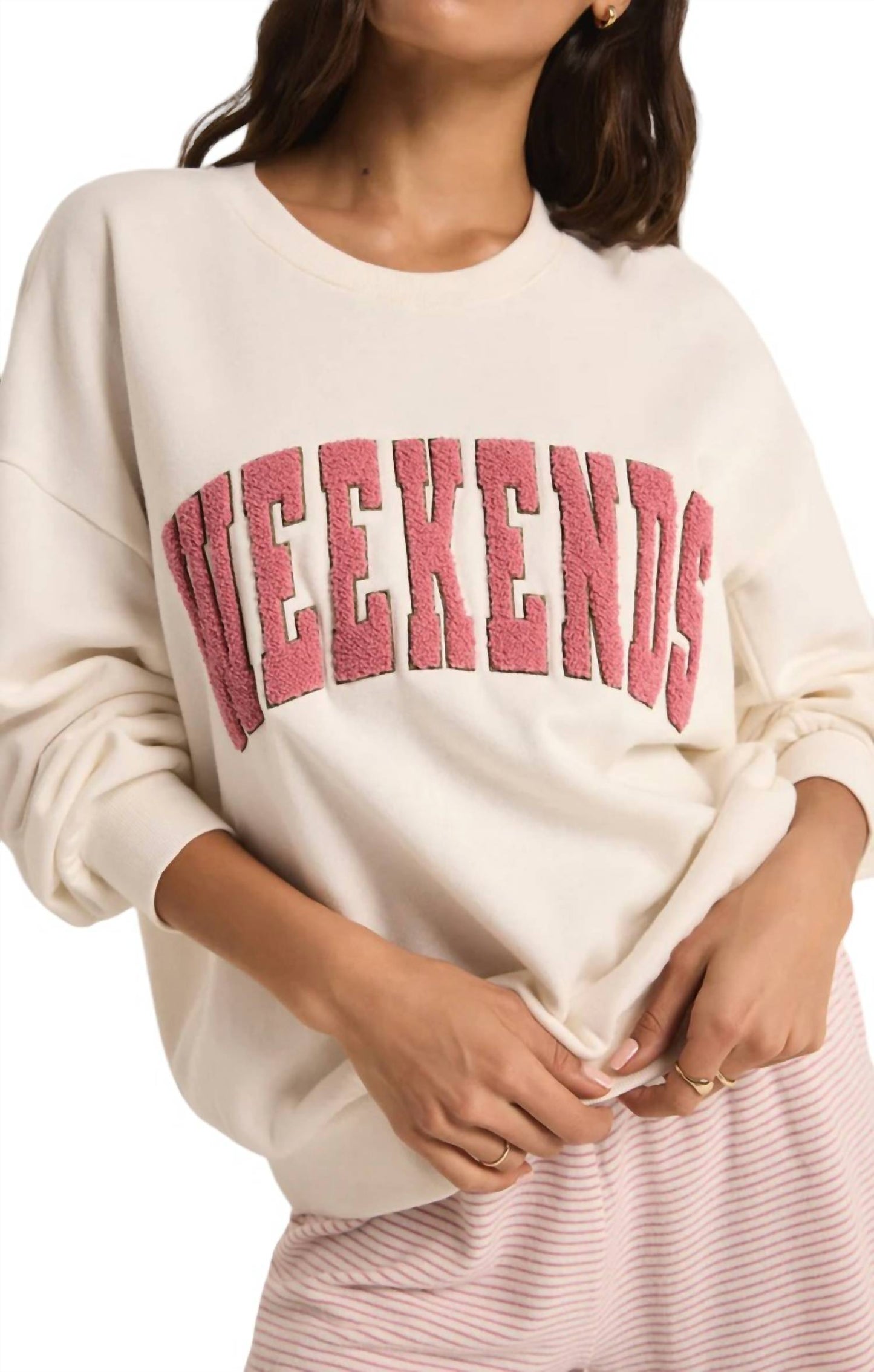 Z Supply - OVERSIZED WEEKENDS SWEATSHIRT