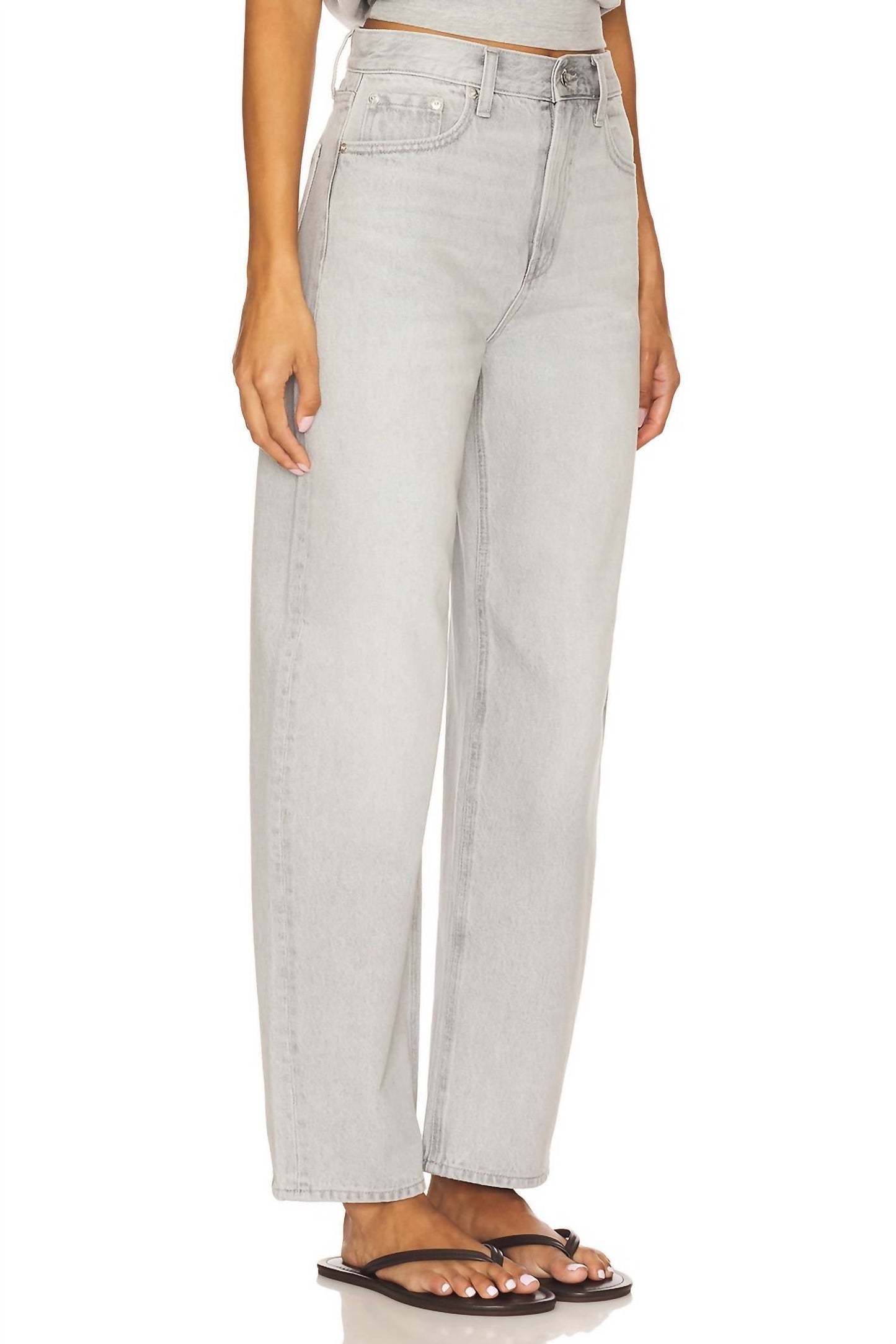 Pistola - Wes High Rise Barrel Jeans