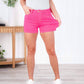 Judy Blue - Garment Embroidered Denim Shorts
